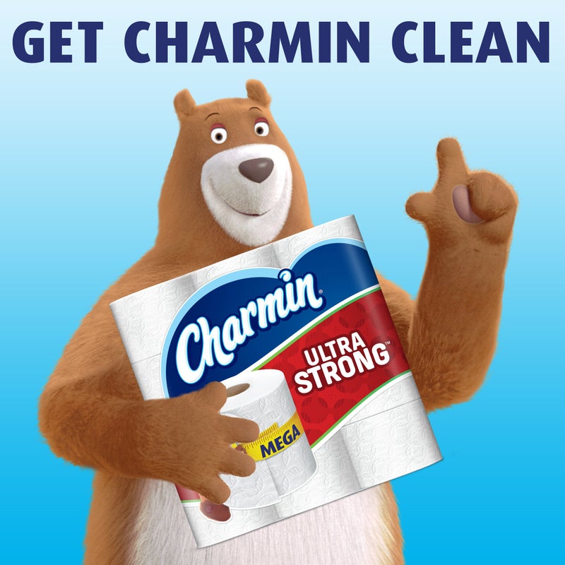 Charmin Ultra Strong Bathroom Tissue - 6 Jumbo Rolls - Image 5